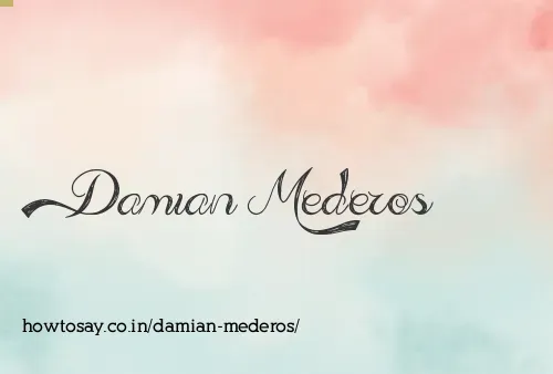 Damian Mederos