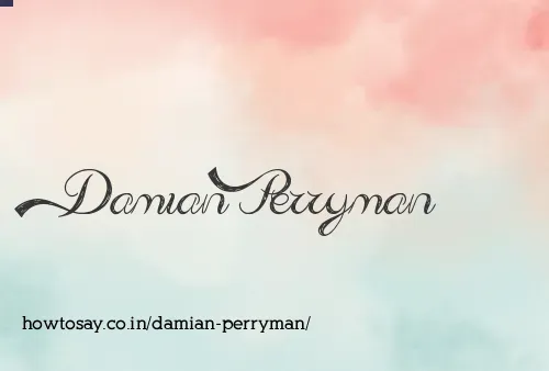 Damian Perryman