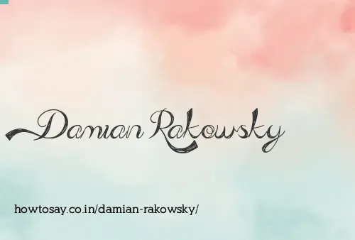Damian Rakowsky