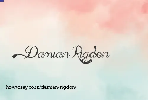 Damian Rigdon