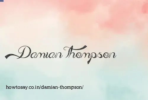Damian Thompson