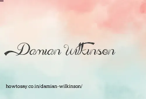 Damian Wilkinson