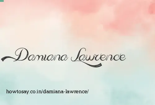 Damiana Lawrence