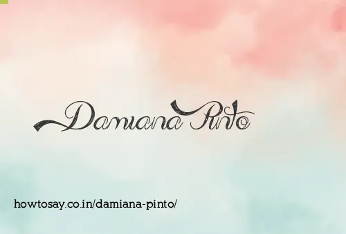 Damiana Pinto