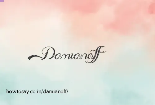 Damianoff