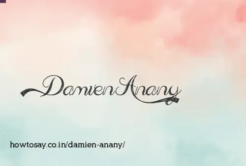 Damien Anany