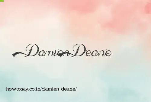Damien Deane