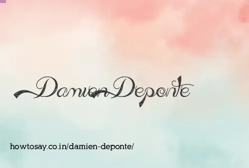Damien Deponte