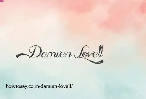 Damien Lovell