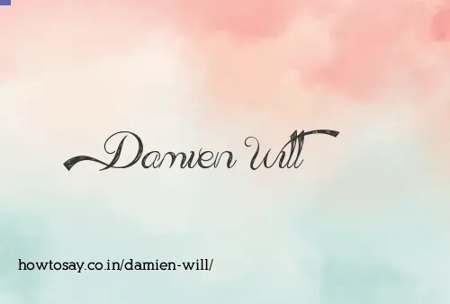 Damien Will