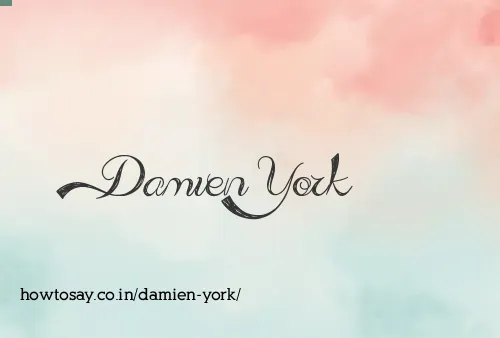 Damien York