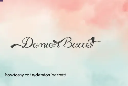 Damion Barrett