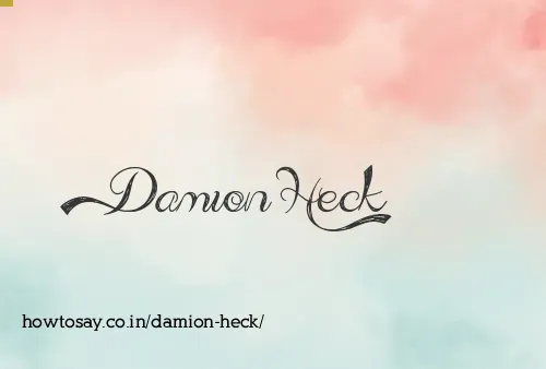 Damion Heck