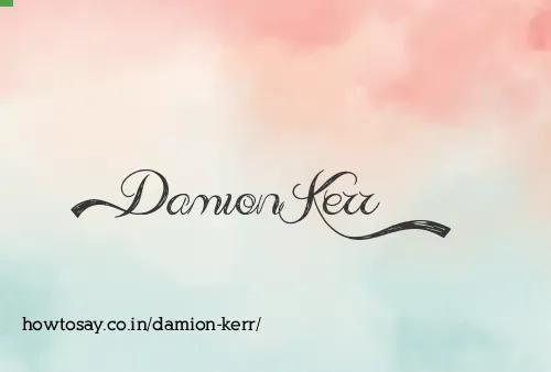 Damion Kerr