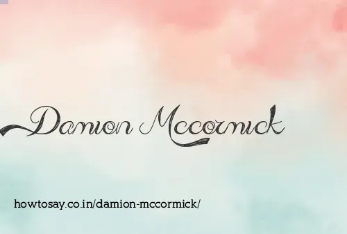 Damion Mccormick
