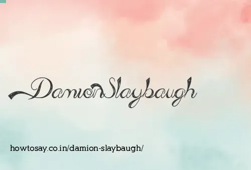 Damion Slaybaugh