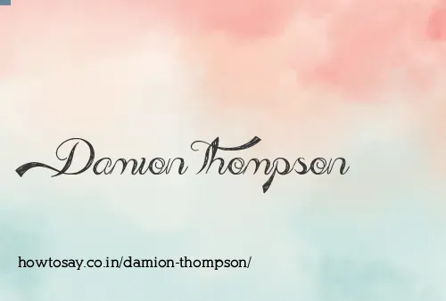 Damion Thompson