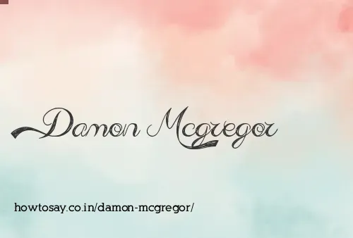 Damon Mcgregor
