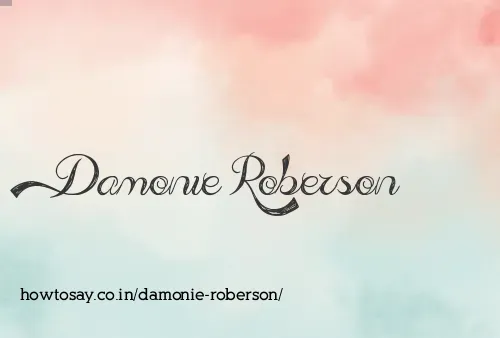 Damonie Roberson