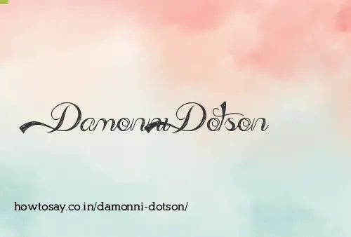 Damonni Dotson