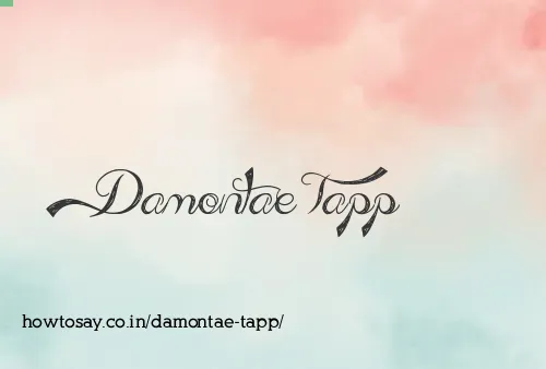Damontae Tapp