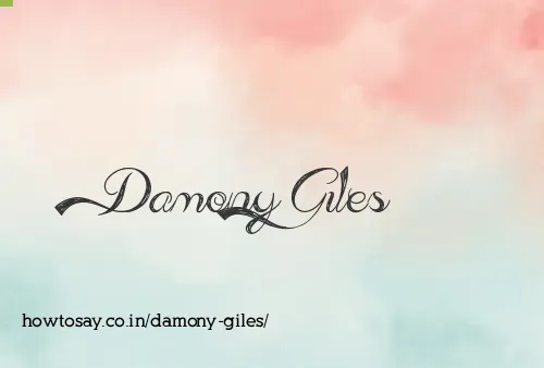 Damony Giles