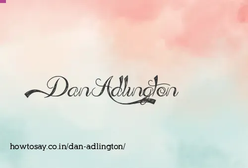 Dan Adlington