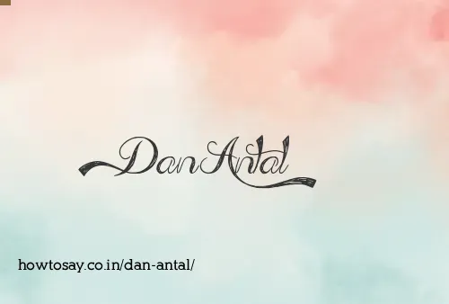 Dan Antal