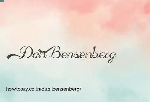 Dan Bensenberg