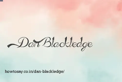 Dan Blackledge
