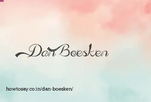 Dan Boesken