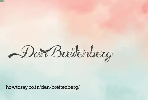 Dan Breitenberg