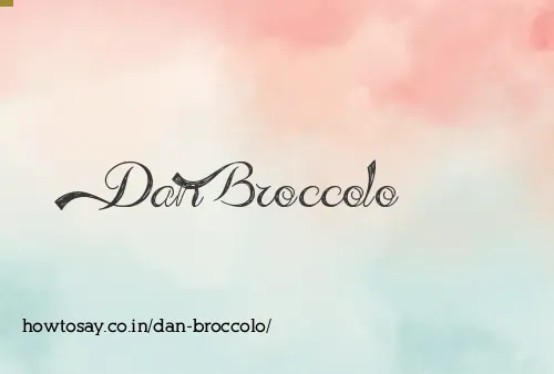 Dan Broccolo