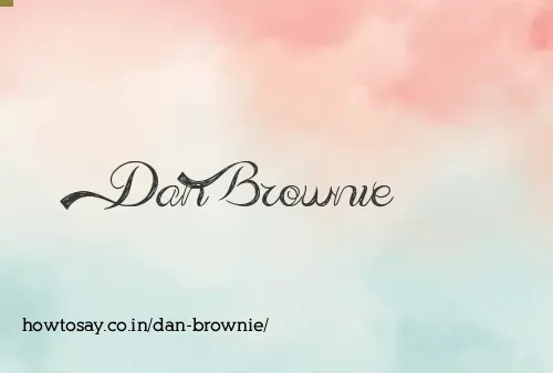 Dan Brownie