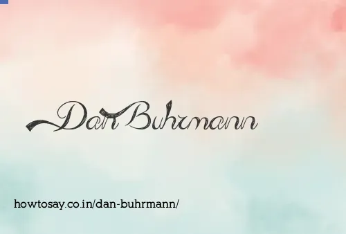 Dan Buhrmann