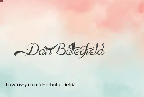 Dan Butterfield