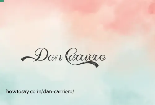 Dan Carriero
