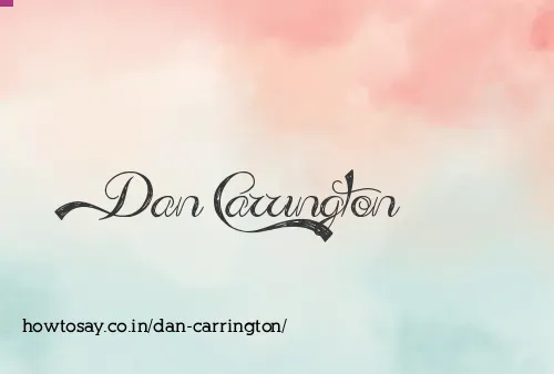 Dan Carrington