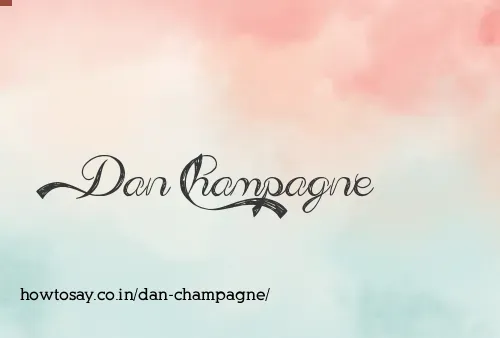 Dan Champagne