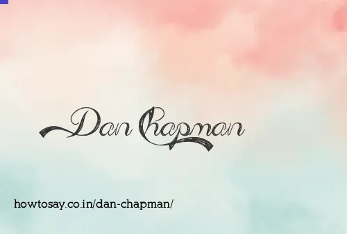 Dan Chapman