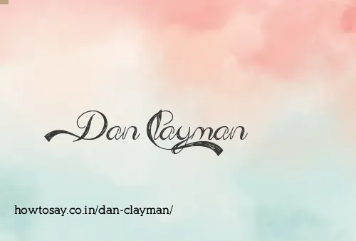 Dan Clayman