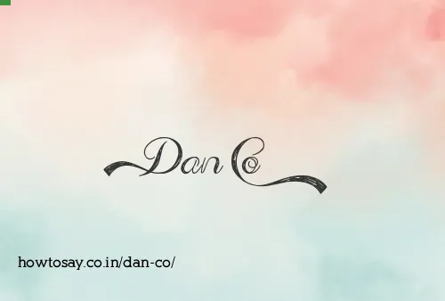 Dan Co