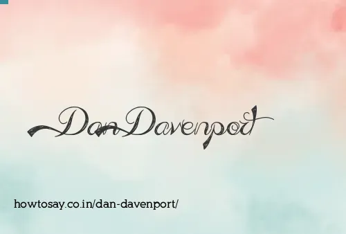 Dan Davenport