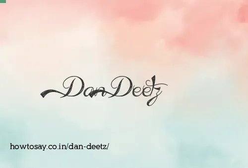 Dan Deetz