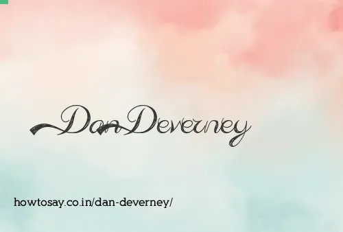 Dan Deverney
