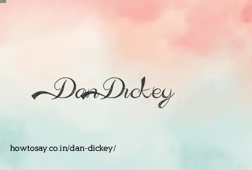 Dan Dickey