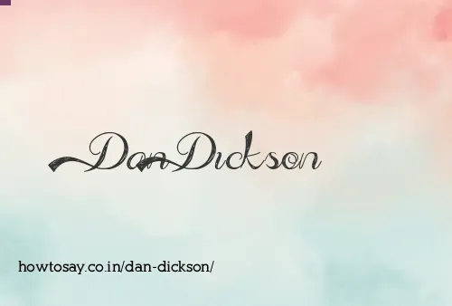 Dan Dickson