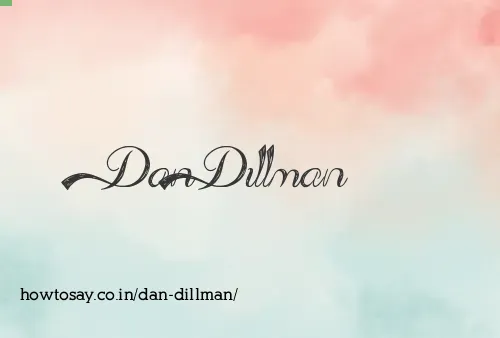 Dan Dillman