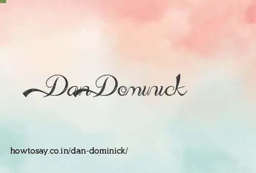 Dan Dominick