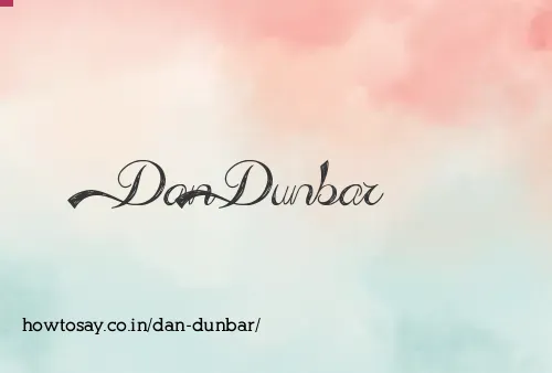 Dan Dunbar